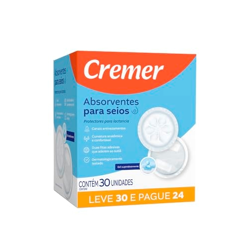 Absorvente Cremer 30Un. Seios