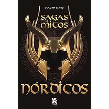 Capa do livro Sagas e Mitos Nórdicos: Capa Especial + marcador de páginas