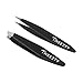 Tweezty Mini Slant Tweezers (black)