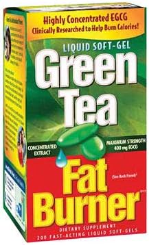 Green Tea Fat Burner Dietary Supplement 200 Soft gels