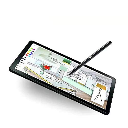 Galaxy Tab S4 Stylus Touch S Pen Replacement for Samsung Galaxy Tab S4 EJ-PT830B T835 T837 with OTG - C Type Adapter & Tips/Nibs (Black) - Thumbnail 3