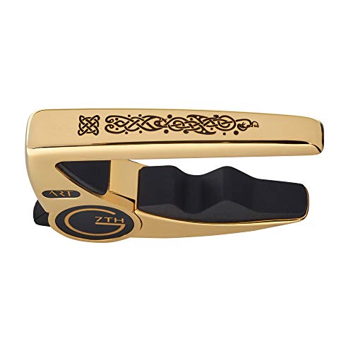 G7Th Special Editions 6 String Guitar Capo, Ambidextrous, Gold, 63G/2.2Oz. Low Profile And Non-Intrusive (C81153) #TOP2