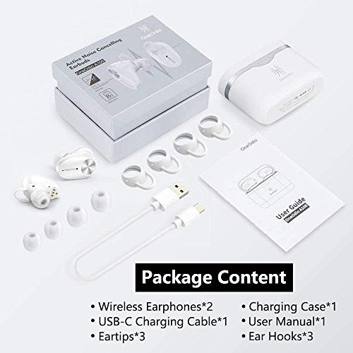 Oneodio A100 True Wireless Earbuds Active Noise Cancelling Earphones Bluetooth 5.0 Headphones With Mic Ipx5 Waterproof Anc Tws #TOP5