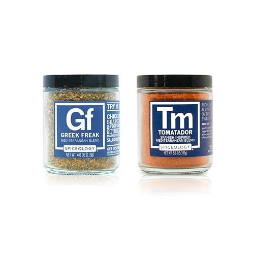 Spiceology – Mediterranean Bundle – Greek Freak & Tomatador Seasonings – Bold Mediterranean Spice Blends for Chicken, Beef, Seafood, Pasta, Pizza & More – Greek & Spanish Flavors for Authentic Cooking image 5