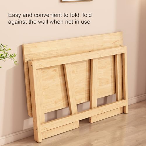 Table de bureau compacte pliable sans aucun assemblage - 7
