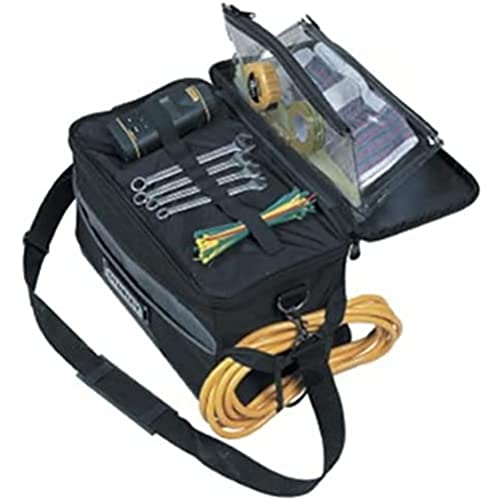 Stanley Werkzeugtasche (44,7 x 27,5 x 23,5 cm, robuster Kunststoffboden, verstärkte Ecken, stabiles 600 Denier Nylon, verstellbarer Schultergurt, wasserdicht) 1-96-183