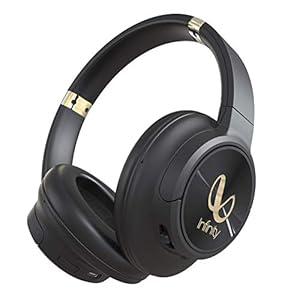 Infinity by Harman Glide 4000 Wireless Bluetooth Over The Ear Headphone with Mic (Black)