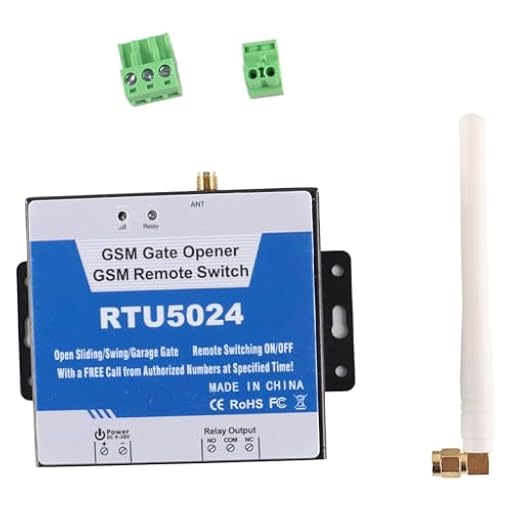 Nicear Controlador remoto WiFi GSM RTU5024, sistema de control de acceso GSM para seguridad de puertas con función de apertura remota de puertas. | Ya disponible en tu tienda friki favorita! En mundofriki.es!