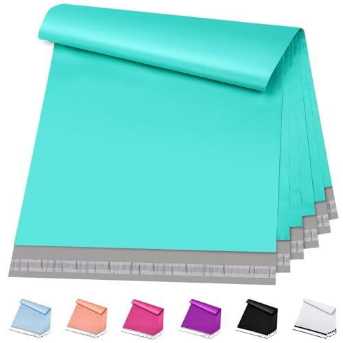 Image of Metronic Poly Mailers 19x24 100 Pack, Large Shipping Bags for Clothes | Strong Adhesive Waterproof Tear-resistant Mailing Bags, Shipping Envelopes, Postal Bags for Clothing, Small Business, Teal.