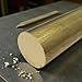 2.125 (2-1/8 inch) x 6 inches C360 Cutting Brass Round Rod Durable Brass Material Industrial Projects Custom Fabrication Precision Machining Mechanical DIY Metalwork