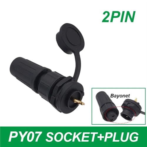 Connecteur d'aviation PY07 haute précision Z108 8 broches