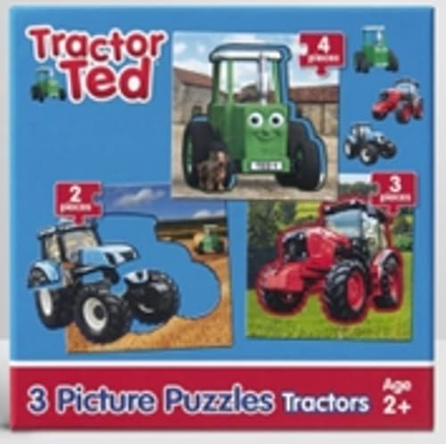 Tractor Ted 3 Picture Puzzles Tractors: Perfect First Farming Puzzle