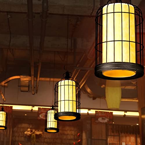 Vintage Chinese Lanterns, Chinese Chandelier Bird Cage Lantern, Paper Lanterns Ornament Hanging Lantern Classic #TOP5