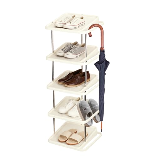 Vinnatsu�C���[ �V���[�Y���b�N �X���� 5�i �C�I �ȃX�y�[�X ��e�� �g�ݗ��ĊȒP ���� ���� �L�� �N���[�[�b�g �A�p�[�g�p �C�� ���ʔ� �C���� ��31×���s29×����100cm