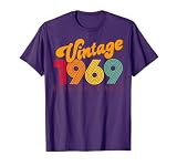Vintage 1969 for Women 55th Birthday Funny Gifts Retro T-Shirt