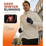 Benirap Winter Gloves for Men Women, Warm Touchscreen Winter Gloves Windproof Non-Slip for Cold Weather Running Cycling Black - Image 5