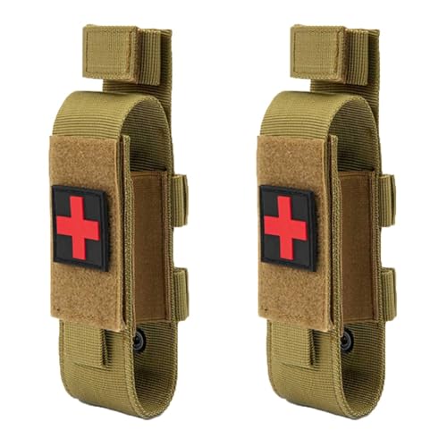 Pochette Garrot Molle Tactique Médicale WLXW Porte-Garrot Militaire 1000D