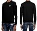 Produktbild Philipp Plein Cult Logo Sweatshirt Pulli Sweater Jumper Striped Pullover with Pockets (as3, alpha, x_l, regular, regular)