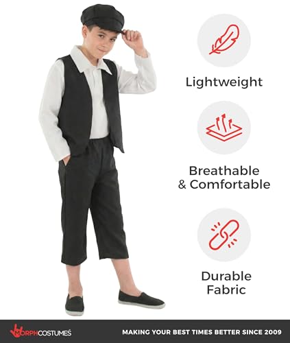 Disfraz Completo Victoriano para Niño Talla Large miniatura 4