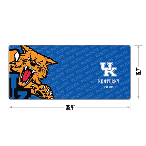 Image of YouTheFan NCAA Kentucky Wildcats Logo Series Desk Pad