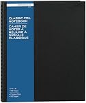 Merangue Hardcover Spiral Cahier, règle étroite, 9 x 7-1/4 pouces, 96 Feuilles bleues