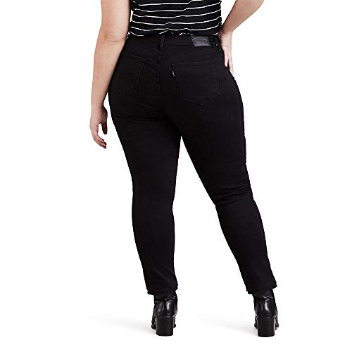 Levi's 311 Shaping Skinny Jeans, Soft Black, 25 Regular - Image 3