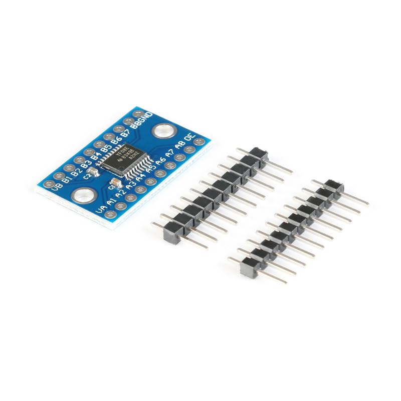 10Pcs TXS0108E 8-Channel Level Conversion Module 8-Bit bidirectional Voltage Conversion Module 1.8V/3.3V/5V High Speed Full Duplex 8 CH Logic Level Bi-Directional Converter Module2