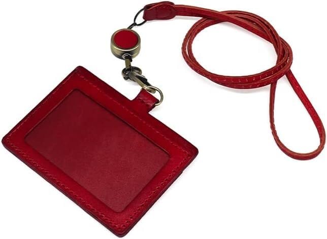 Badge Lanyard Oranje/oker | Badgehouder | kaarthouder