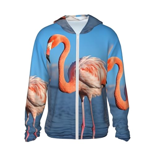 Veste légère UPF 50+ homme et femme : protection solaire manches longues imprimée