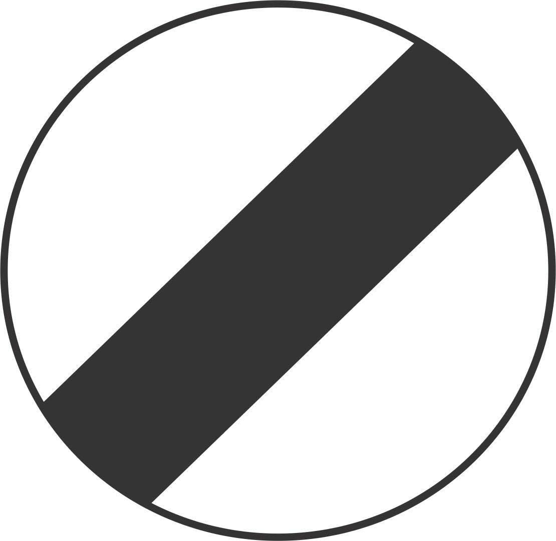 Biopracess National speed limit Square/Round Metal Sign 12x12 inch