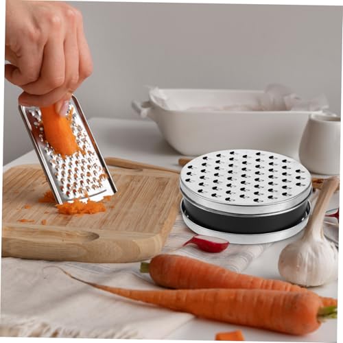 Rallador de queso de acero inoxidable con contenedor miniatura 4