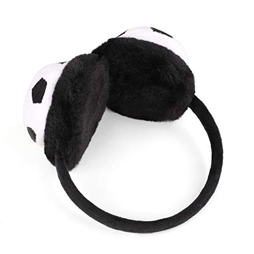IPENNY Kids Winter Warm Soft Plush Earmuffs Boys Girls Soccer Ear Warmer for Outdoor4