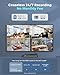REOLINK 12MP PoE Security Camera System Bundle with Extra 200W Power Adapter, 8pcs 12MP Cameras, 16CH NVR with 4TB HDD for 24/7 Recording, H.265, Person/Vehicle/Animal Detection