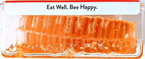 Homestead Raw Honeycomb (7oz), Real American Comb Honey for Eating, Locally Sourced in Wisconsin