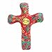 Hand Held Comforting Clay Cross with Greeting Card - Shaped To Fit Any Hand - 5" Provence