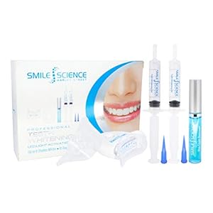Smile Science Harley Street Ik Professionele tanden bleken Kit I Tot 8 tinten Witter I Rapid Whitening Resultaten I voor gevoelige tanden I Niet-gevoelige I Instant Active Stain Remover I Tandverzorging