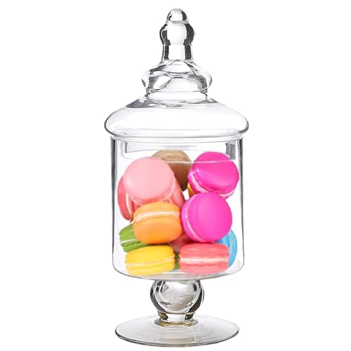 Pot à bonbons en verre avec couvercle hermétique pour biscuits - 3