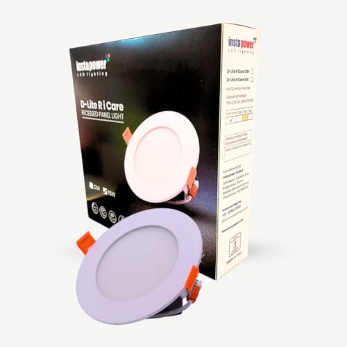 Image of Instapower Aluminium Recessed Ceiling Light Ultra Slim Round LED Downlight 2-Year Warranty (Cool White-15W)