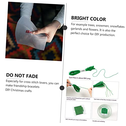 Ciieeo 72Pcs Cross Thread White Bracelet Black Bracelet Friendship Braclets White Embroidery Threads Cross String Black Embroidery Threads Embroidery Supplies Embroidery Strings #TOP3