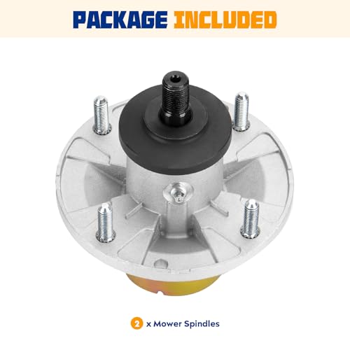 Aeagle AM144608 Spindle Assembly Fit for John Deere 42" 48" Deck S240 X330 X350 X354 X370 X380 X384 X390 X394 X570 X580 Z525E Z335E Z345R Z335M Ztrak S240 (2 Pack) by Aeagle - Used condition - Image 7