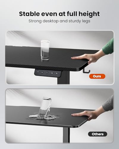 ARTIKEL Artidesk Multi-Purpose Electric Height Adjustable Table DIY|Sit Stand Gaming Desk|80Kg Wt Lift|Cup Holder Headphone Hook Cable Wire... - Image 5