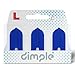 LSTYLE Dart Flights: L6 PRO Slim - Dimple Texture - Blue