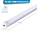 8FT LED Bulbs Single Pin, 45W (100W Equivalent), 4800LM, 6000K, Dual-Ended Power, Ballast Bypass, Frosted Cover, Replace Existing T8 T10 T12 Fluorescent Light Fixture(25-Pack)