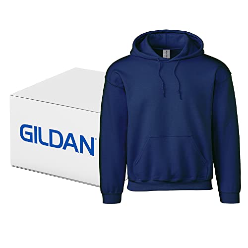Image of Gildan Adult Fleece Hoodie Sweatshirt, Style G18500, Multipack