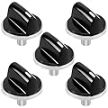 AMI PARTS 00650847 Knobs Cooktop Stove Knobs Replacements Fit for BO-SCH Stove Knobs, Replace 00650847 650847 1999734 AH3480601 Range Oven Gas Stove Knobs (5 pcs)