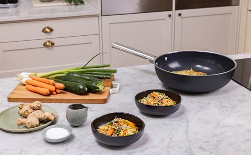 Poêle wok 30cm WOF3002BLM SMEG - vue 10