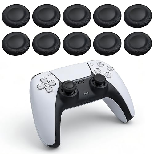 Accesorios de PS5 para entusiastas de juegos con 10 tapas texturizadas de mandos PS4