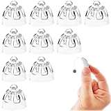 10 Stück Hörgeräte Zubehör,Schirmchen Für Hörgeräte,Hörgeräte Schirmchen,Hörgeräte & Zubehör,Hörgerätekuppeln,Hörgeräte-Teile,Kuppeln Für Hörgeräte Kompatibel Mit Oticon Gerät(8 Mm)