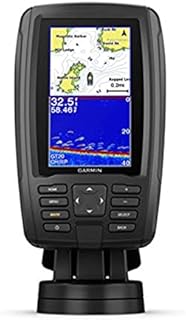 Garmin ECHOMAP Plus 44cv, 4.3-inch Sunlight-readable Combo, Includes GT20 Transducer, with Bluechart G3 Maps and Clearvu and Traditional Chirp Sonar