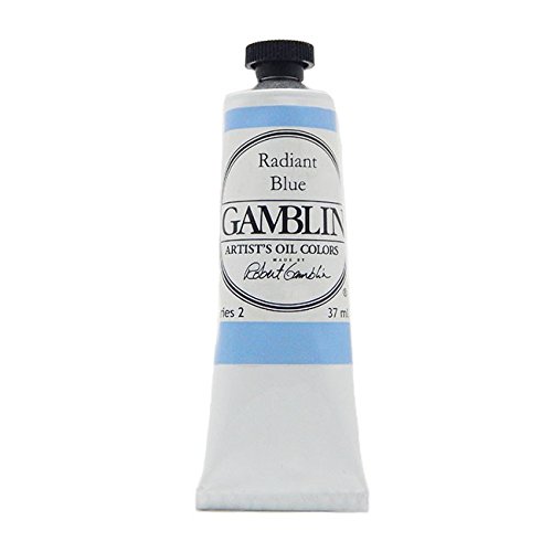 Gamblin Tube de Peinture à l'huile pour Artiste Bleu éclatant 37 ML Cover